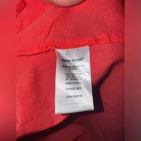 Marilyn Monroe brand XS red sequined crisscrossed dress Midi - Picture 7 of 11